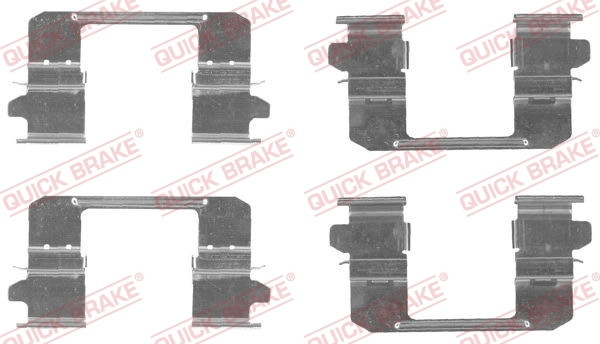 Accessory Kit, disc brake pad